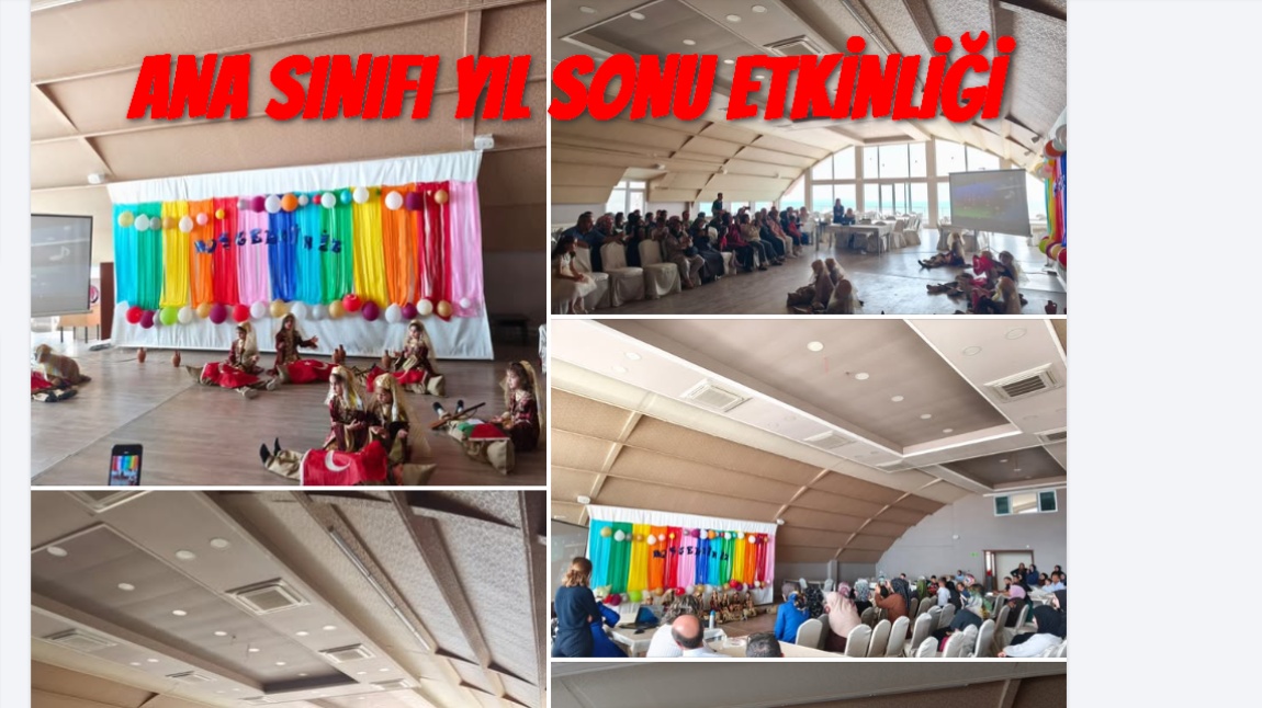 ANA SINIFI YIL SONU ETKİNLİĞİ YAPILDI
